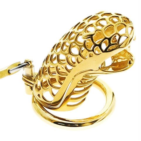 Gabbia Di Castita Uomo - Metallo - Godzilla Oro