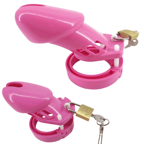 Gabbia Di Castita Plastica Gb 6000 Rosa Scuro