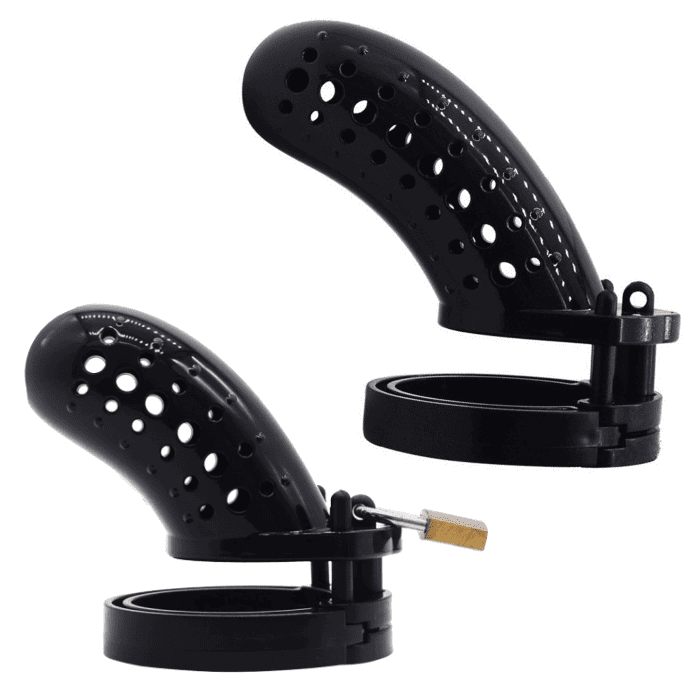 Gabbia Di Castita Plastica Fx 10 Nero