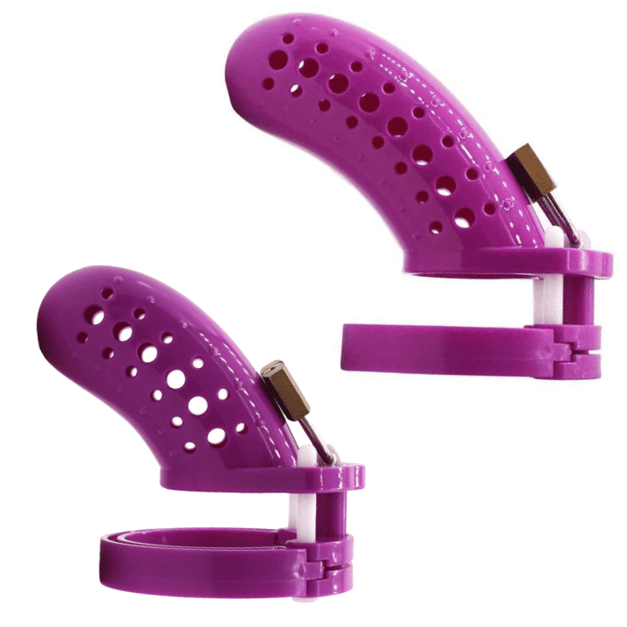 Gabbia Di Castita Plastica Fx 10 Viola