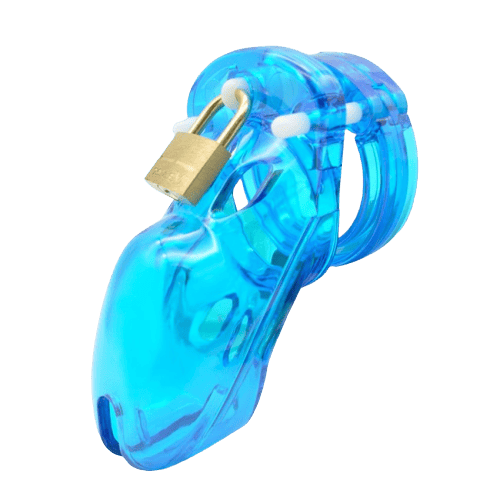 Gabbia Di Castita Plastica Gb 3000 Celeste