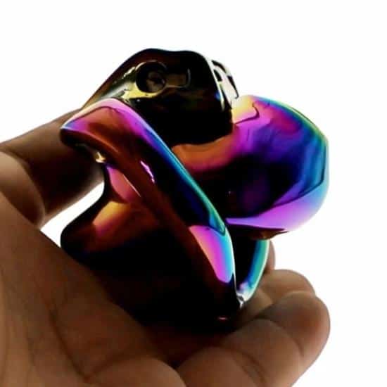 Gabbia Di Castita Uomo - Metallo - Maestro Arcobaleno