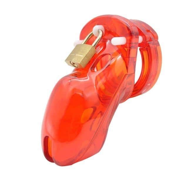 Gabbia Di Castita Plastica Gb 3000 Rosso